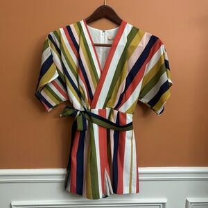 Hutch Multicolor Striped Jumpsuit